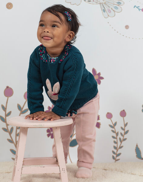 Pantalon Rose Pale Et Ceinture Bebe Fille Pantalon Et Jean Bebe Sergentmajor