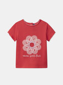 t-shirt fleur brodée MOTISHETTE / 25E2PFJ2TMCF507