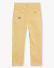 Chino jaune FACLAGE / 23E3PG81PANB112