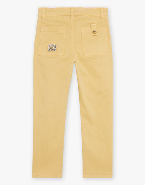 Chino jaune FACLAGE / 23E3PG81PANB112
