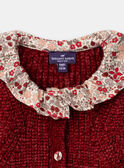 Cardigan en maille chenille LAPAULA / 24H1BFR1CARF506