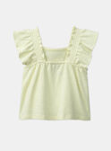 Tee Shirt Jaune KAUGENIE / 24E1BFR1TEE103