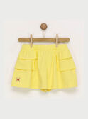 Jupe jaune RADUDETTE 2 / 19E2PFL2JUP010
