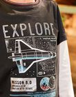 T-shirt à imprimé fusée DUMOAGE / 22H3PGZ1TML090