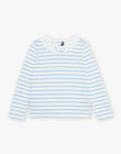 T-shirt à rayures bleu et blanc FRIMETTE 3 / 23E2PFJ1TML001
