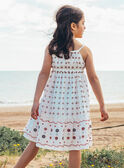Robe midi brodée MRABROETTE / 25E2PFR2RBS001