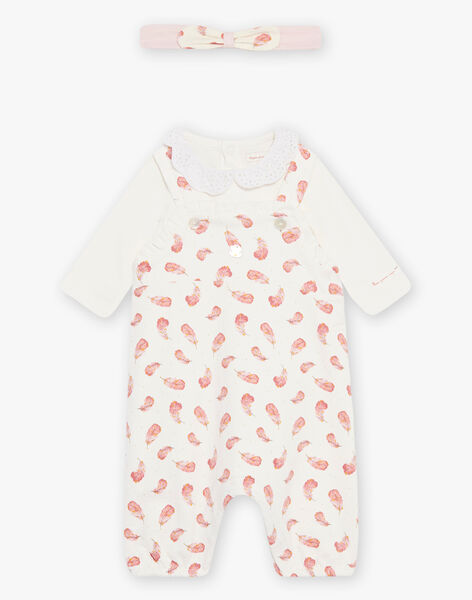 Ensemble body salopette bébé fille DOLINA / 22H0CFH2ENS001