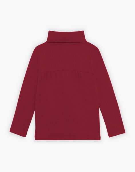 Pull à manches longues prune à imprimé fleuri DROJAETTE 1 / 22H2PF82SPL709