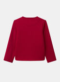 Cardigan rouge Fille NIXOLETTE 2 / 25H2PFH1CARF510