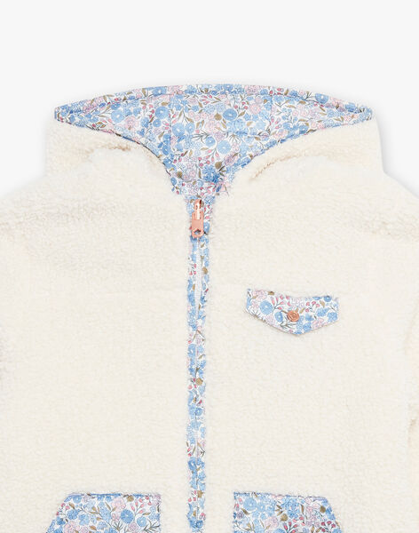 Veste réversible à capuche bleu DRIPOETTE 3 / 22H2PFV2CAP009