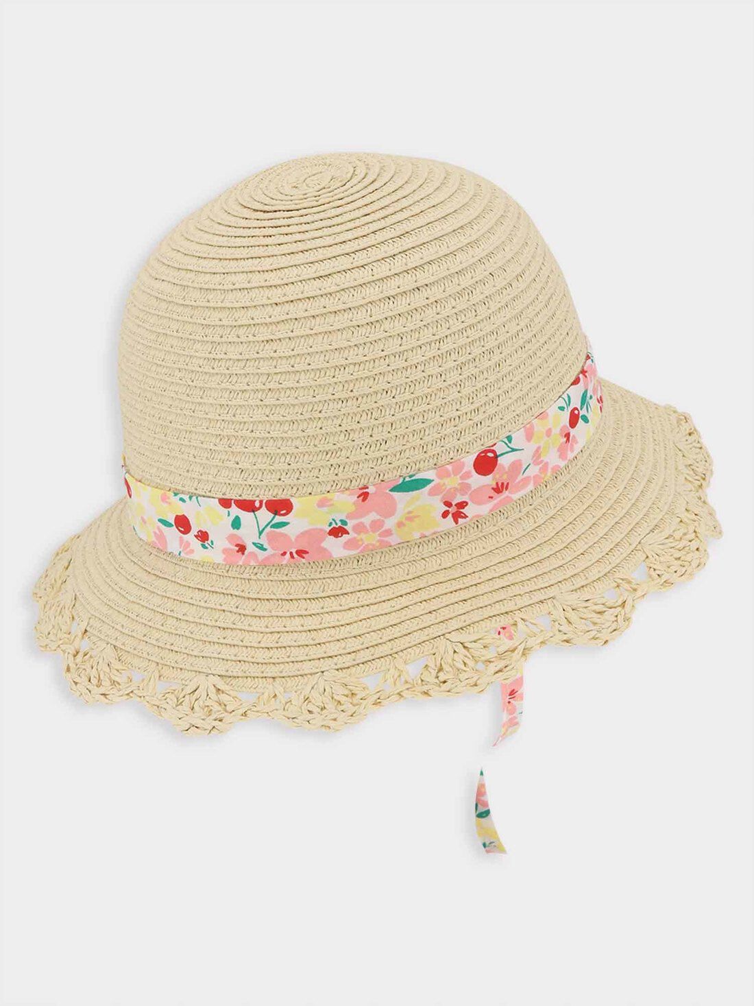 Chapeau de paille fille 2 ans