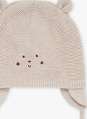 Bonnet noix en tricot GOPAL / 23H0AML1CHAI812