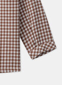 Chemise à carreaux LAUGO / 24H1BGS1CHM815
