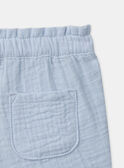Short en double gaze de coton MAURA / 25E1BFQ1SHO706
