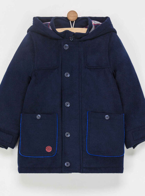 Manteau bleu marine PACABAGE / 18H3PGG1MAN070