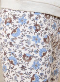 Legging fleuri  doublé polaire  LARELETTE / 24H2PFS1LGA002