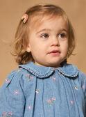 Robe en jean fleuri MAIRIS / 25E1BF91ROBP272