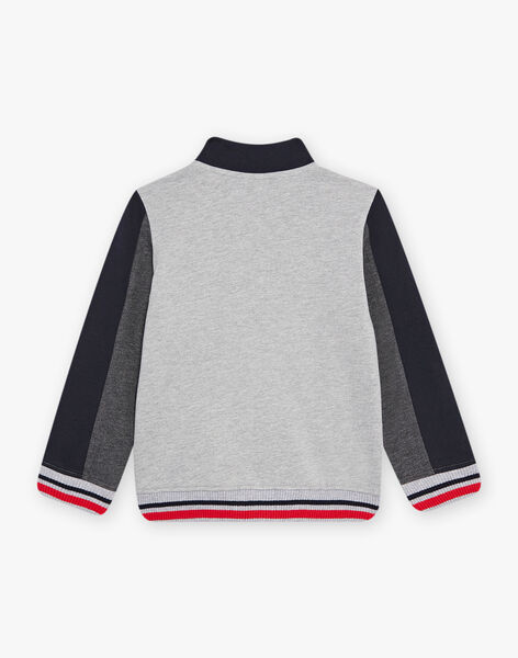 Haut de jogging gris et rouge basket DIBOAGE A SUPP / 22H3PGL1JGHJ921