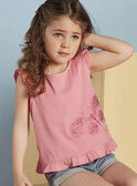 Débardeur malabar motif papillon enfant fille CAUJERETTE 1 / 22E2PFT4DEBD308