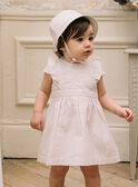 Robe de cérémonie et bloomer bébé fille CAJUSTINE / 22E1BFH1ROB301