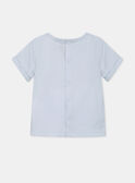 Tee Shirt Bleu ciel KAOBERT / 24E1BGN1TEE020