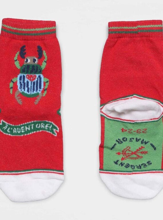 Chaussettes rouge NASOLAGE / 18E4PG81SOQ505