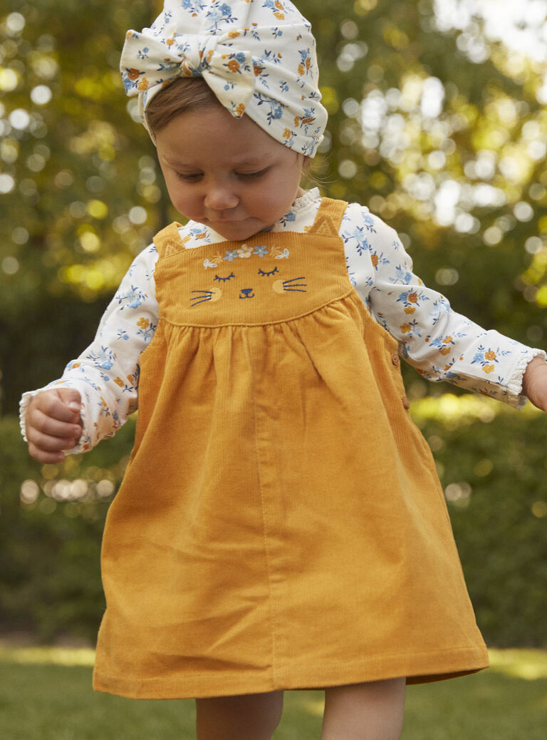 ORANGE-6M] Nouveau-né bébé fille robe pour fille 1 an anniversaire  robe-mignon princesse bébé robe, vêtements pour bébés robes pour  tout-petits