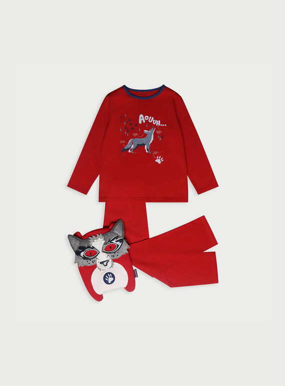 Pyjama rouge RIVOUAGE 1 / 19E5PG51PYT050
