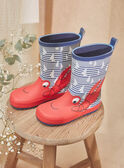 Bottes de pluie Bleu marine KUABOTAGE / 24N10PG11D0C070