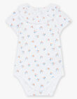 Body écru à imprimé fleuri FAZAZA / 23E1BFR1BOD001