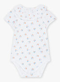 Body écru à imprimé fleuri FAZAZA / 23E1BFR1BOD001