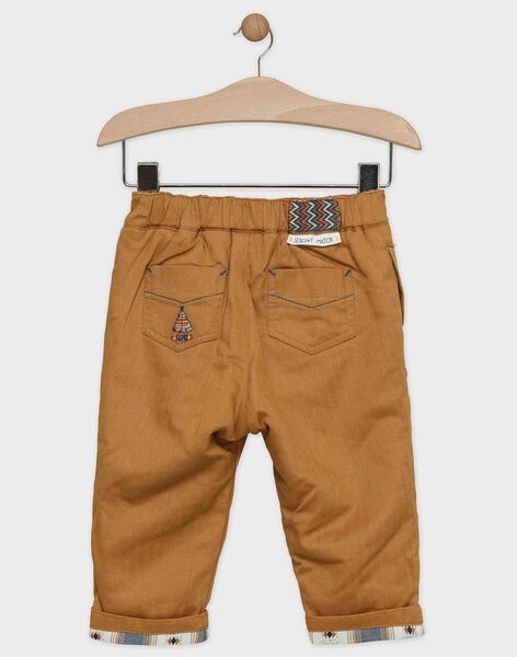 Pantalon Bebe Garcon Camel