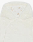 Veste en fourrure synthétique beige DOMENGY / 22H0CMI1VES001