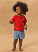 Tshirt rouge crabe et homard MAVASCO / 25E1BGQ1TMC050