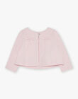 Gilet rose en jersey FAFRANY / 23E1BFI2CARD320