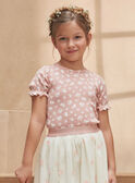 Tee Shirt Manches Courtes Rose KRIBLETTE 1 / 24E2PFB3TMC311