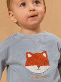 Sweat-shirt renard MARIUS / 25E1BGP1SWEP269