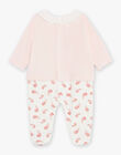 Pyjama en velours bébé fille 22H0NF13GRE307