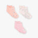 Lot de 3 chaussettes basses assorties