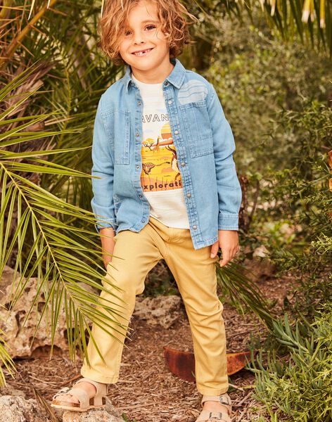 Chino jaune FACLAGE / 23E3PG81PANB112