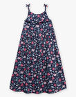 Robe longue bleu marine à imprimé fleuri FRULUETTE 1 / 23E2PFX2RBS070