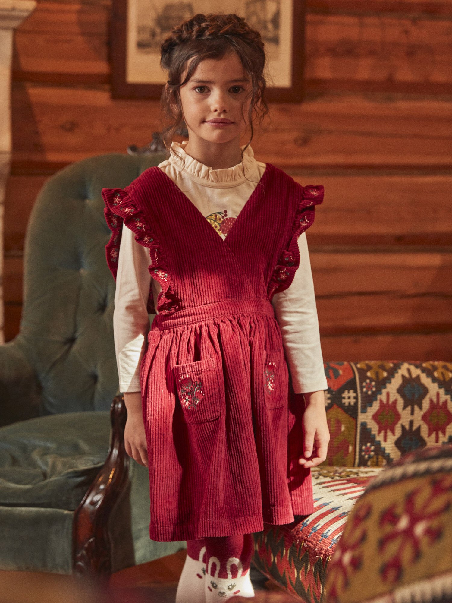 Sergent major robe rouge hot sale