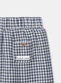 Pantalon fourré à carreaux LAOMAR / 24H1BGQ1PAN941