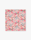 Snood vieux rose à fleurs FISNOUETTE / 23E4PFD1SNOD318