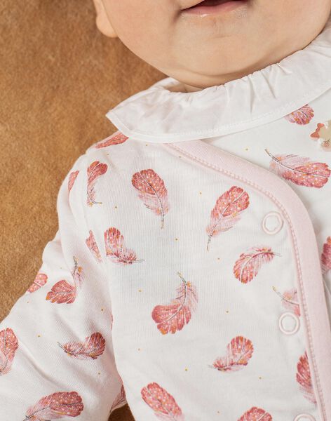 Veste réversible rose bébé fille DOLLY / 22H0CFH1VES307