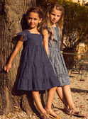 Robe fleurie à volants MREDEVETTE / 25E2PFL2ROB070