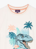 T-shirt à motif dinosaure FLUREXAGE / 23E3PGQ1TMCA006