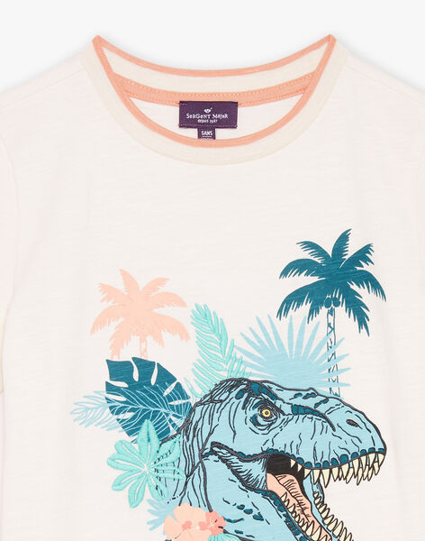 T-shirt à motif dinosaure FLUREXAGE / 23E3PGQ1TMCA006