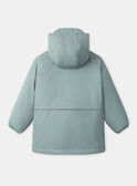 Imperméable 2 en 1 bleu ou ou bleu foncé imprimé animaux à manches longues Garçon NINIRAGE / 25H3PGE1IMP205
