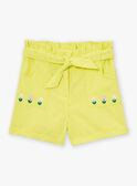 Short Jaune LASHORETTE / 24H2PFI1SHO116